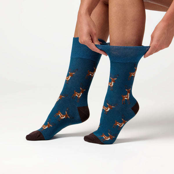 3 Pairs Ladies Cotton Socks - Winterlings