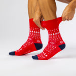 Load image into Gallery viewer, 3 Pairs Men's Fun Feet Christmas Socks - Fairisle
