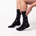 Load image into Gallery viewer, 3 Pairs Men's Cotton Socks - Transport
