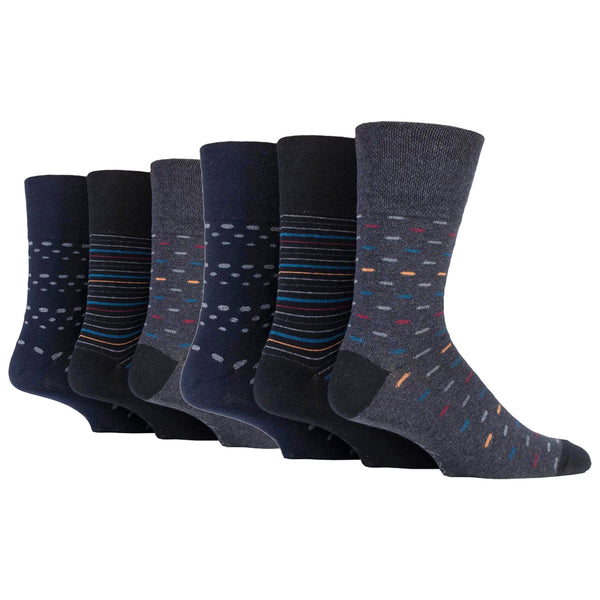 6 Pairs Men's Cotton Socks - Urban Lair