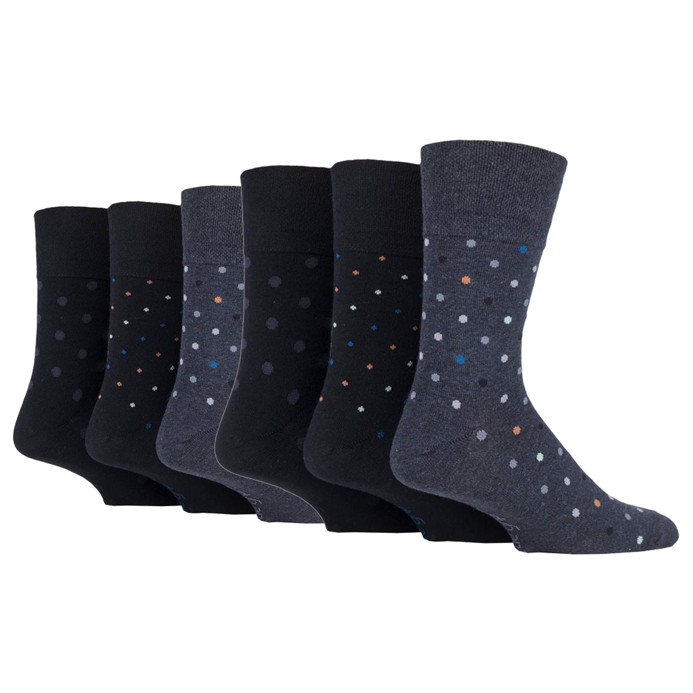 6 Pairs Men's Cotton Socks - Modern Sphere