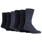 Load image into Gallery viewer, 6 Pairs Men&#39;s Cotton Socks - Modern Sphere
