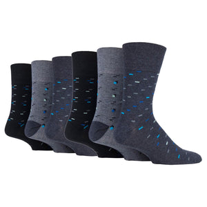 6 Pairs Men's Cotton Socks - Electric Utopia