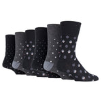 Load image into Gallery viewer, 6 Pairs Men&#39;s Cotton Socks - Polka Pop
