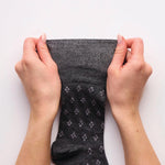 Lade das Bild in den Galerie-Viewer, 3 Paar Herrensocken „Twilight“ aus Baumwolle – Schwarz/Marineblau/Anthrazit
