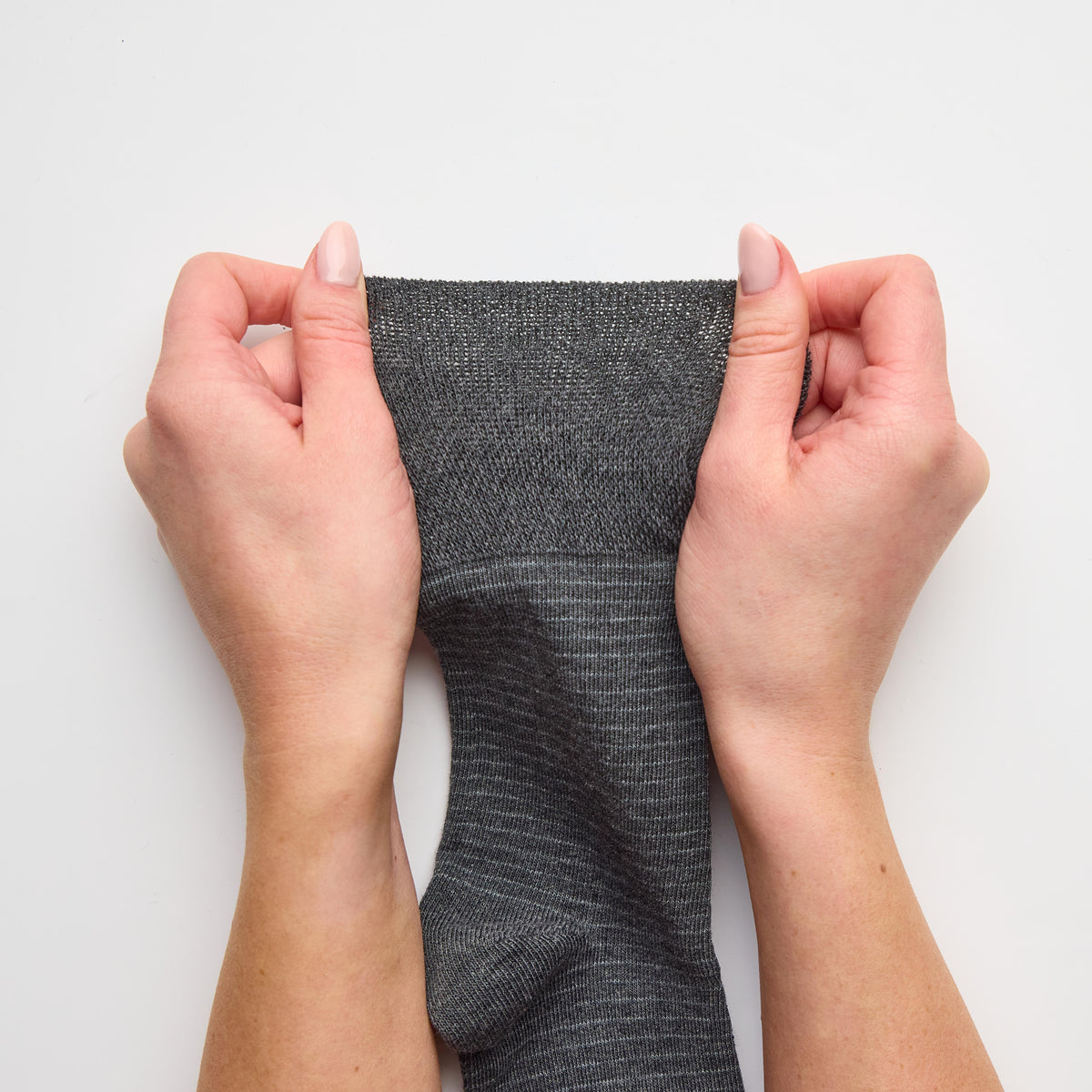 3 Pairs Men's Nova Fine Stripe Cotton Socks - Black/Navy/Charcoal