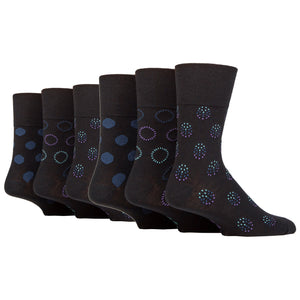 6 Pairs Men's Cotton Socks - Spherical Realm