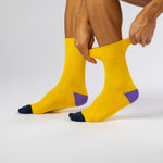 Load image into Gallery viewer, 3 Pairs Men's Colourburst Cotton Socks - Colour Hybrid
