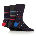 Load image into Gallery viewer, 3 Pairs Men's Bamboo Socks - Chilli Pepper
