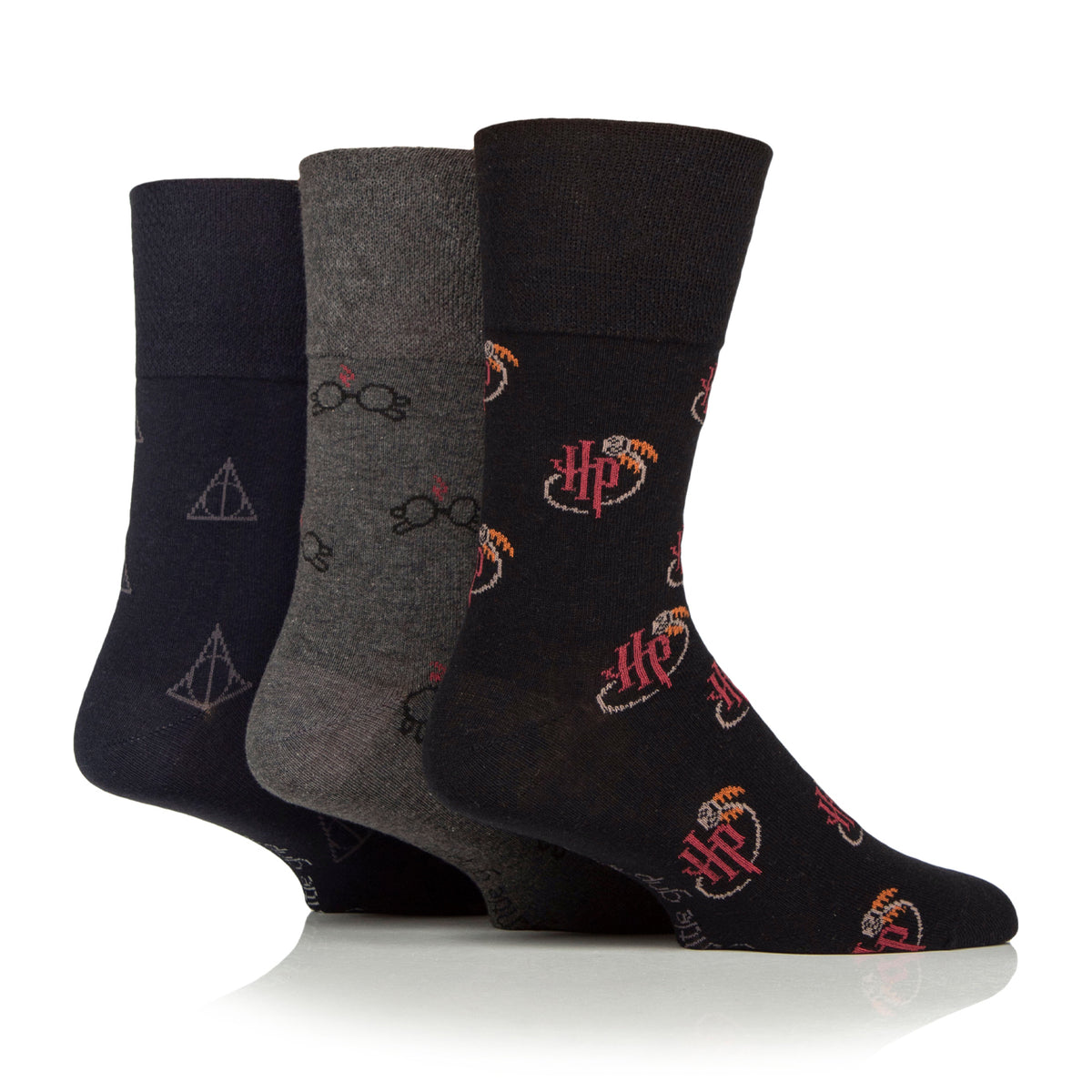 Lot de 3 paires de chaussettes en coton pour homme - Syndicate