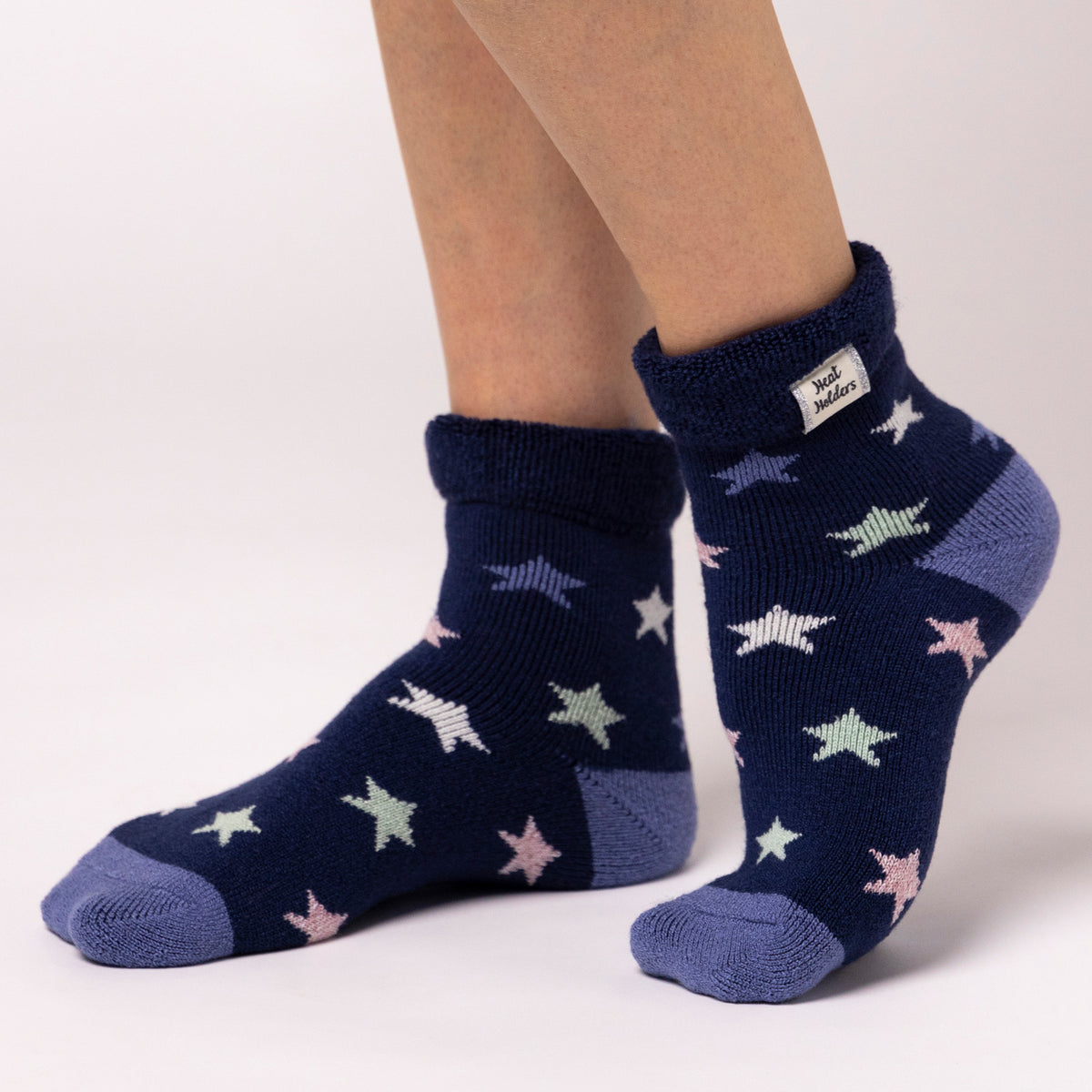 1 Paar Damen Thermosocken - Schwarz