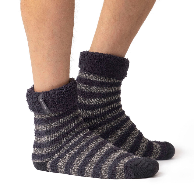 1 Paar Damen Thermosocken - Schwarz