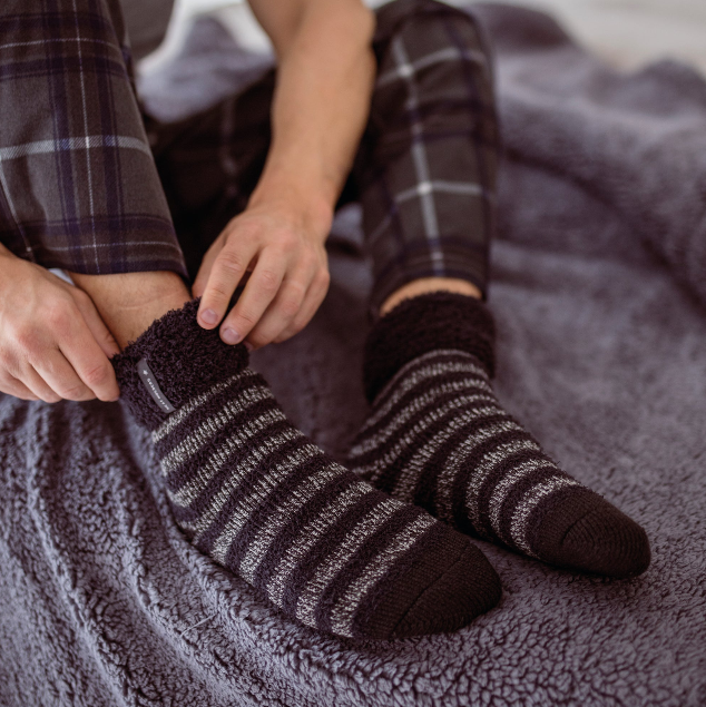 1 Paar Damen Thermosocken - Schwarz