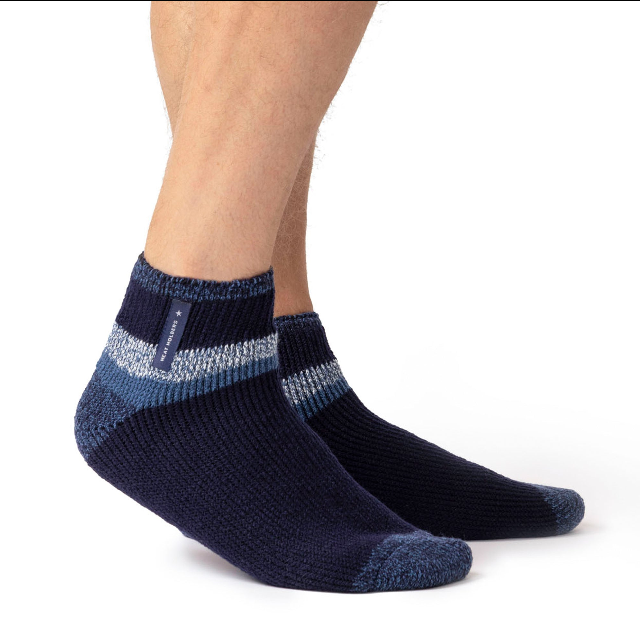 1 paire de chaussettes thermiques pour femme - Noir