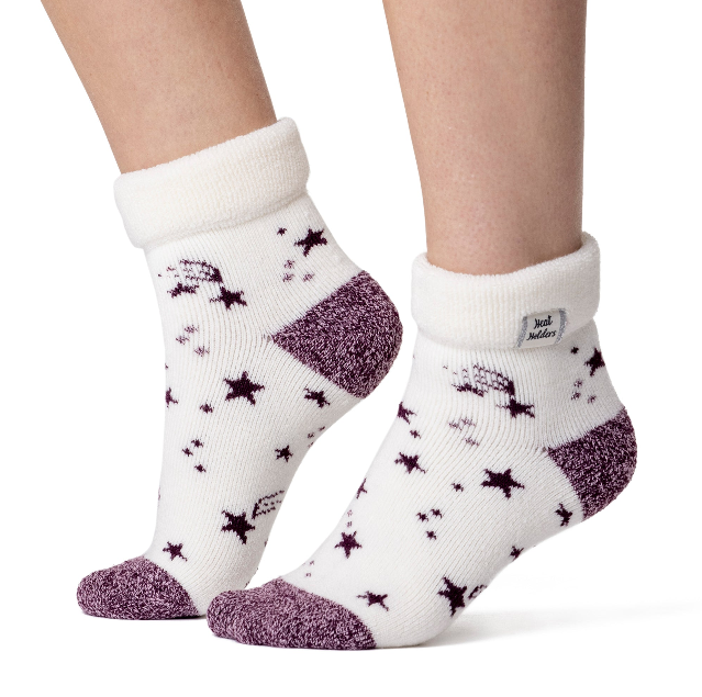 1 Paar Damen Thermosocken - Schwarz