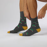 Load and play video in Gallery viewer, 3 Pairs Men's Fun Feet Christmas Socks - Novelty Mix Pattern
