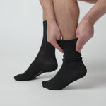 Load and play video in Gallery viewer, 3 Pairs Men's Bamboo Socks - Black
