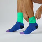 Load and play video in Gallery viewer, 3 Pairs Men's Colourburst Cotton Socks - Colour Hybrid mix

