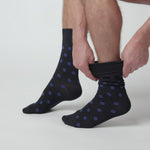 Load and play video in Gallery viewer, 3 Pairs Men's Bamboo Socks - Navy Eclipse
