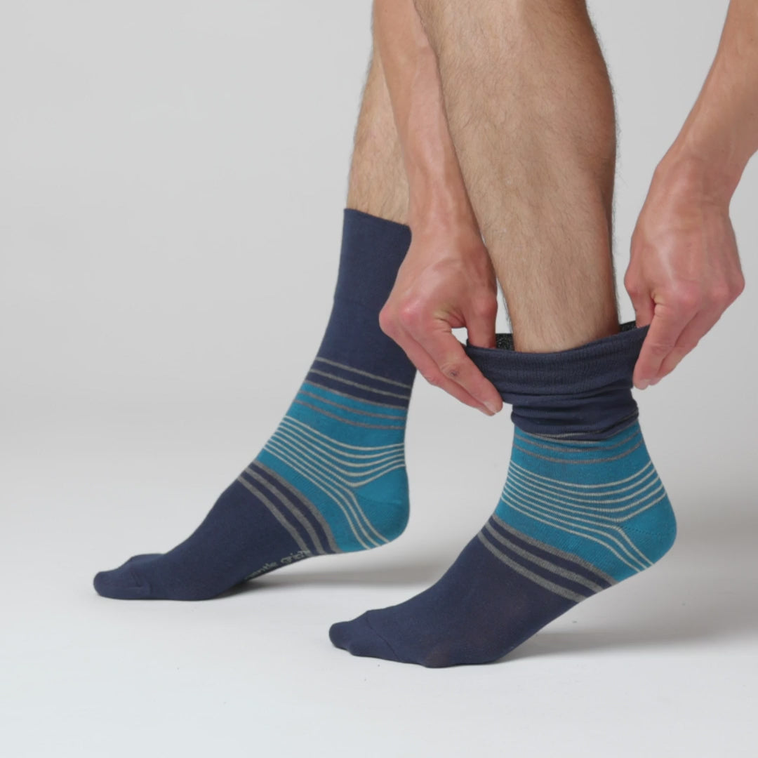 6 Pairs Men's Cotton Socks - Modern Flash