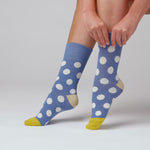 Load and play video in Gallery viewer, 6 Pairs Ladies Cotton Socks - Summer Spots
