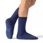 Load image into Gallery viewer, 1 Pair Men&#39;s Raynaud&#39;s Thermal Slipper Socks - Blue
