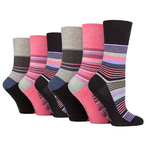 6 Pairs Ladies Cotton Socks - Dreamy Discovery